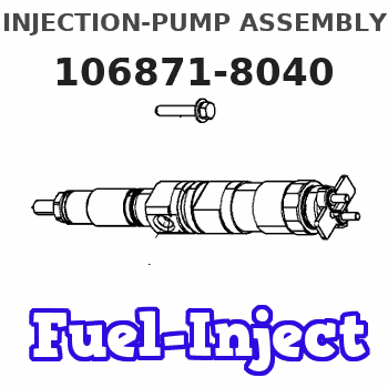 106871-8040 INJECTION-PUMP ASSEMBLY 