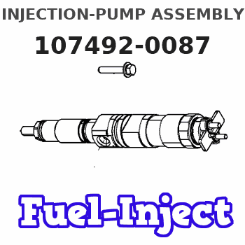 107492-0087 INJECTION-PUMP ASSEMBLY 
