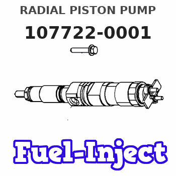 107722-0001 RADIAL PISTON PUMP 