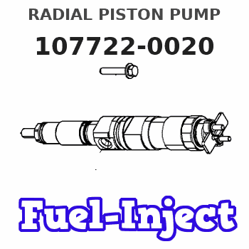 107722-0020 RADIAL PISTON PUMP 