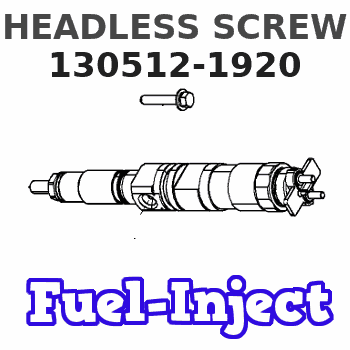130512-1920 HEADLESS SCREW 
