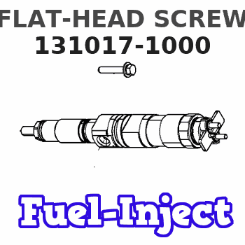 131017-1000 FLAT-HEAD SCREW 