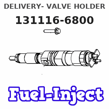 131116-6800 DELIVERY- VALVE HOLDER 