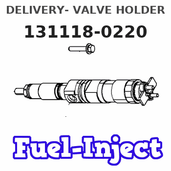 131118-0220 DELIVERY- VALVE HOLDER 