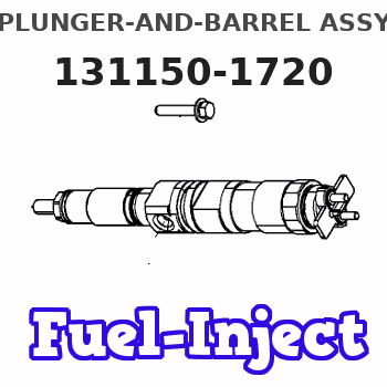 131150-1720 PLUNGER-AND-BARREL ASSY 