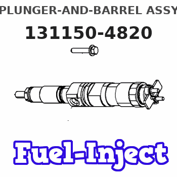131150-4820 PLUNGER-AND-BARREL ASSY 