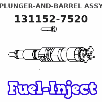 131152-7520 PLUNGER-AND-BARREL ASSY 