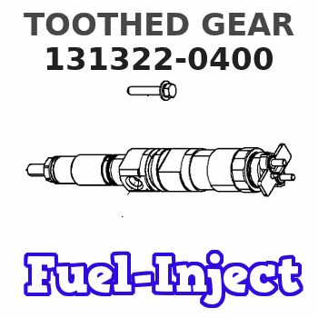131322-0400 TOOTHED GEAR 