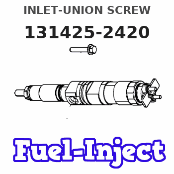 131425-2420 INLET-UNION SCREW 