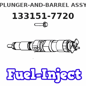 133151-7720 PLUNGER-AND-BARREL ASSY 