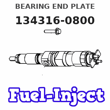 134316-0800 BEARING END PLATE 