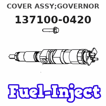 137100-0420 COVER ASSY;GOVERNOR 