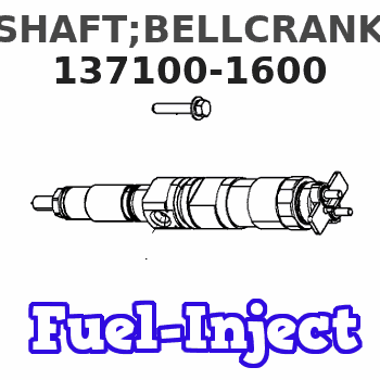 137100-1600 SHAFT;BELLCRANK 