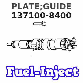 137100-8400 PLATE;GUIDE 