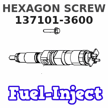 137101-3600 HEXAGON SCREW 