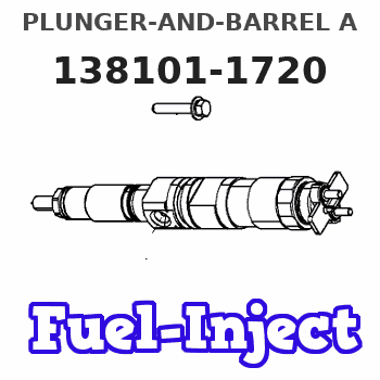 138101-1720 PLUNGER-AND-BARREL A 