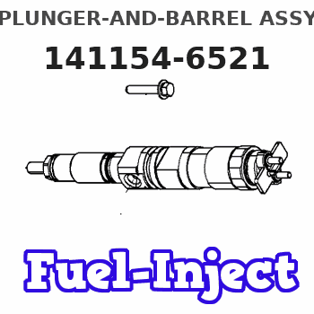 141154-6521 PLUNGER-AND-BARREL ASSY 