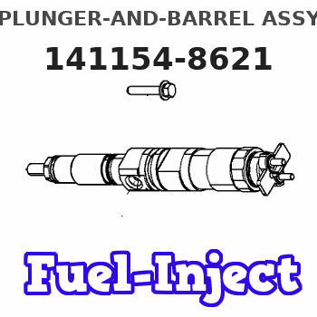 141154-8621 PLUNGER-AND-BARREL ASSY 