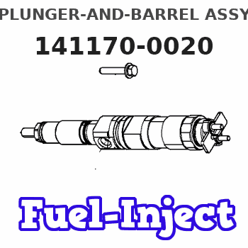 141170-0020 PLUNGER-AND-BARREL ASSY 