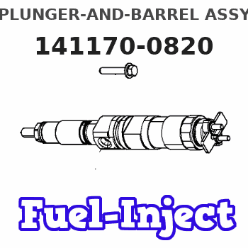 141170-0820 PLUNGER-AND-BARREL ASSY 