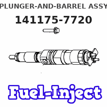 141175-7720 PLUNGER-AND-BARREL ASSY 