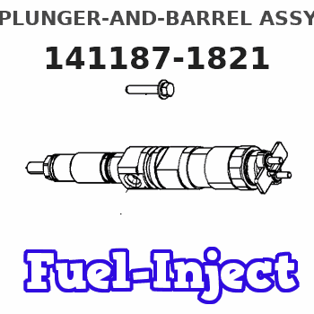 141187-1821 PLUNGER-AND-BARREL ASSY 