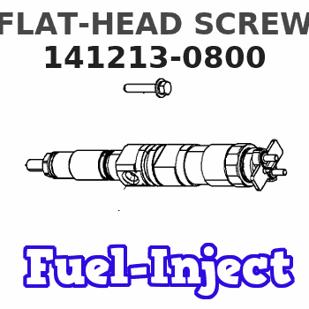 141213-0800 FLAT-HEAD SCREW 