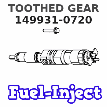 149931-0720 TOOTHED GEAR 