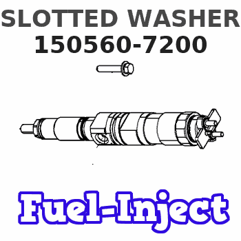 150560-7200 SLOTTED WASHER 