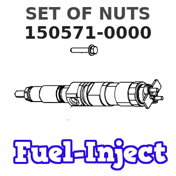 150571-0000 SET OF NUTS 