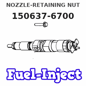 150637-6700 NOZZLE-RETAINING NUT 