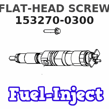 153270-0300 FLAT-HEAD SCREW 