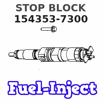 154353-7300 STOP BLOCK 