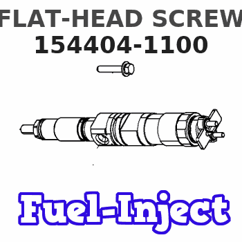 154404-1100 FLAT-HEAD SCREW 