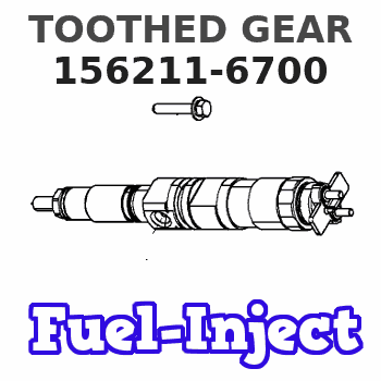 156211-6700 TOOTHED GEAR 