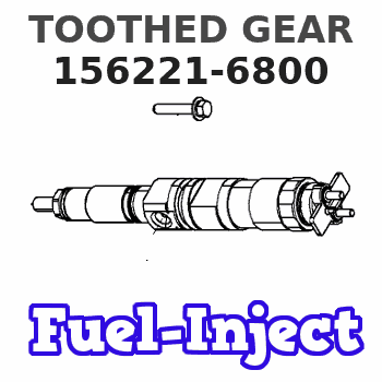 156221-6800 TOOTHED GEAR 