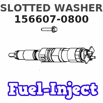 156607-0800 SLOTTED WASHER 