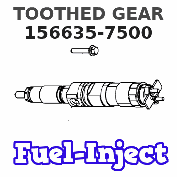 156635-7500 TOOTHED GEAR 