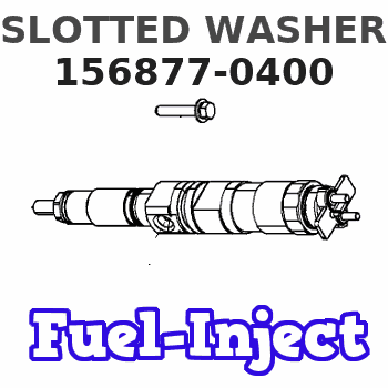 156877-0400 SLOTTED WASHER 