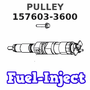 157603-3600 PULLEY 