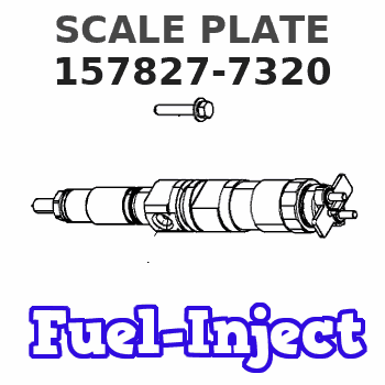 157827-7320 SCALE PLATE 