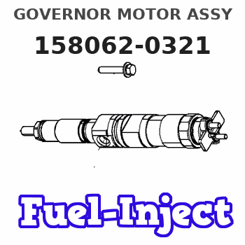 158062-0321 GOVERNOR MOTOR ASSY 