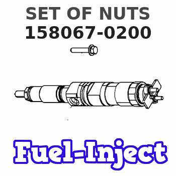 158067-0200 SET OF NUTS 