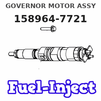 158964-7721 GOVERNOR MOTOR ASSY 