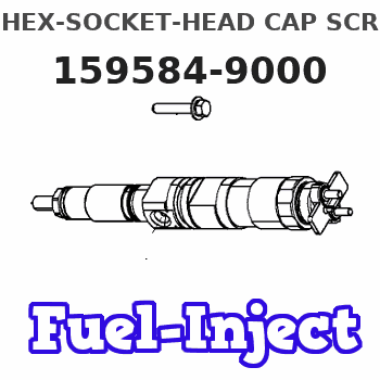 159584-9000 HEX-SOCKET-HEAD CAP SCREW 