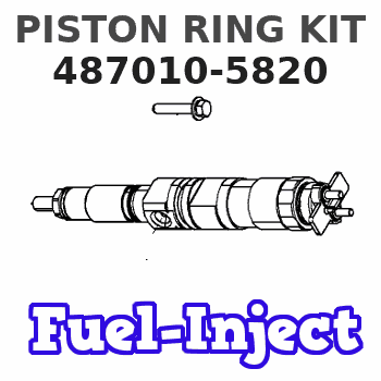 487010-5820 PISTON RING KIT 