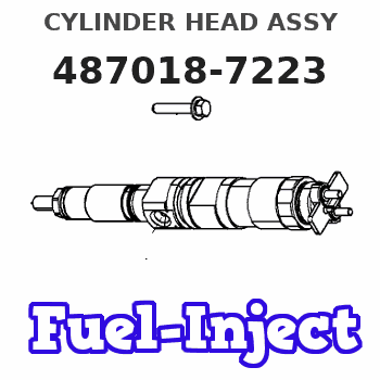 487018-7223 CYLINDER HEAD ASSY 